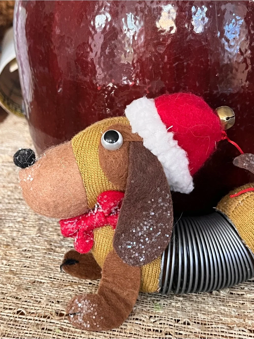 Holiday Sullivans Springer Dachshund Ornament 5.5